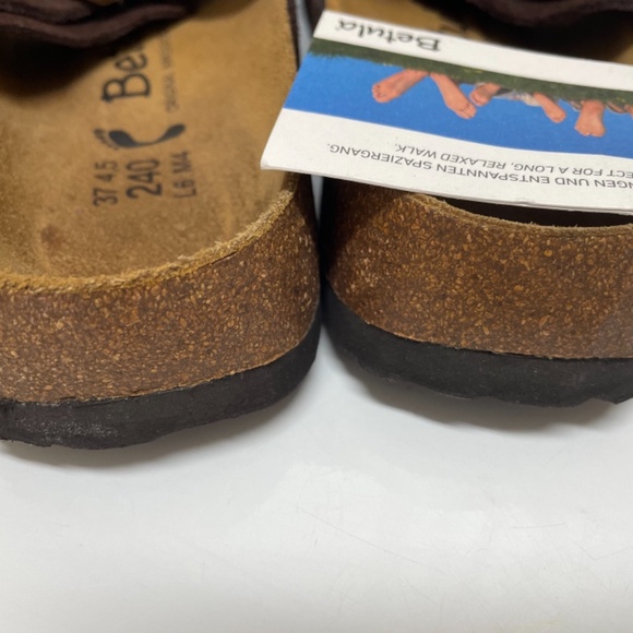 Birkenstock betula brown swede size 37 6.5/7 - Picture 3 of 8
